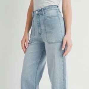 Just Black Light Blue Ankle Jeans